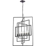 Crystorama 339-RS Capri Chandelier Raw Steel. Fixed Price $898.00.