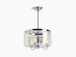 Kohler Artifacts Chandelier Fixture, Three Lighting, Adjustable. Fixed Price $799.00.