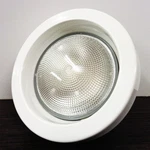 Lithonia 3H2O White 4" Wetlite-wet Location Shower Trim With Lamp New Open Box. Fixed Price $19.40.