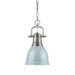 Golden Duncan 17" Mini Pendant Pewter. Fixed Price $139.99.