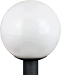 Kastlite Lamp Post Globe Combo 16" Lens With Fitter & 5000K Led Bulb. Fixed Price $67.90.