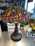 Dale Tiffany Inc Numbered Dragonfly Stained Glass Lamp. 17 Wide.. Fixed Price $325.00.