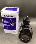 Lazer Track Lighting By Halo Gimbal Ring Lamp Holder LZR1320MB Black. Fixed Price $28.00.