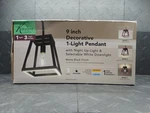 Feit Electric Katalyst 60W 1-LIGHT Matte Black Adjustable Cct Led Pendant. Fixed Price $62.99.