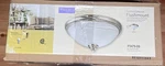 Progress Lighting Pavilion 2-LIGHT Brushed Nickel Flushmount P3479-09. Fixed Price $45.99.