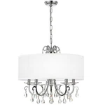 Crystorama 6625-CH-CL-S Othello Chandelier Polished Chrome. Fixed Price $3215.42.