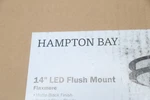 Hampton Bay Dimmable Led Ceiling Light Glass Frosted White 1,261LM 120V. Fixed Price $20.70.