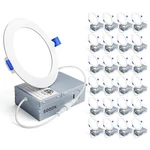 Ensenior 24 Pack Inch Led Recessed Dimmable, 5000K Daylight, 750LM H.... Fixed Price $197.09.