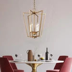 Gepow Brushed Antique Modern Foyer Lighting Fixture A03784 - Gold. Fixed Price $41.27.