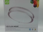 Asd Ceiling Light 3000K Flush Mount Fixture Dimmable Double Ring 12" 20W. Fixed Price $17.27.