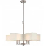 Livex Lighting Rubix 5 Chandelier Brushed Nickel. Fixed Price $439.96.