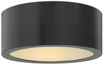 Luna 8"W Satin Black Cylindrical Led Outdoor Ceiling Light. Fixed Price $299.00.