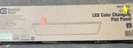 Commercial Electric 1 Ft. X 4 White Led Edge-lit Flat Panel Flush Mount. Fixed Price $40.00.