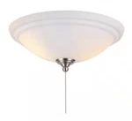 Hampton Bay 2-LIGHT Glass Bowl Ceiling Fan Led Kit 1007 162 175. Fixed Price $45.00.