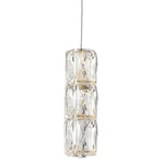 Elegant Lighting 3500D1 Chrome Polaris Single 6"W Integrated Led Pendant. Fixed Price $232.00.