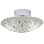 Project Source Semi-flush Mount Ceiling Fixture Frosted Glass #0344428. Fixed Price $24.99.
