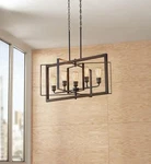 Home Decorators Palermo Grove 5-LIGHT Chandelier For Kitchen Island Dining Read!. Fixed Price $92.65.