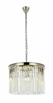 Crystal Chandelier Polished Nickel Foyer Living Or Dining Room Light Fixture. Fixed Price $1611.62.