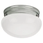 Sea Gull Lighting 5326-962 Webster Flush Mount Brushed Nickel. Fixed Price $20.00.