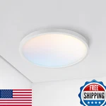 Asd Led 9" Round Flush Mount Ceiling Fixture, Low Profile Surface Lighting. Fixed Price $41.94.