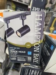 Hampton Bay Led 1-LIGHT Linear Track Lighting Cylinder Head Black 817780. Fixed Price $23.35.