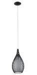 Black One Light Pendant From The Razoni Collection. Fixed Price $149.99.
