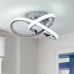 Hallway 20W Led Ceiling Lights Semi Flush Mount Chandelier Bedroom 6000K. Fixed Price $32.29.