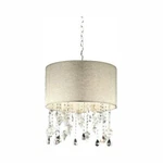 23 In. 3-LIGHT Chrome Drape Ceiling Crystal Chandelier OK-5125H. Fixed Price $256.95.