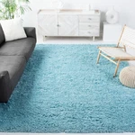Safavieh 3" Plush Shag Contemporary Modern Solid Area Rug Light Turquoise Polar. Fixed Price $200.68.