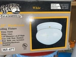 Hampton Bay Flush Mount Light Fixture Elements 385 477 New. Fixed Price $19.99.