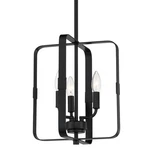 Craftmade 56033 Stowe Light 12"W Taper Candle Style Chandelier - Black. Fixed Price $190.80.