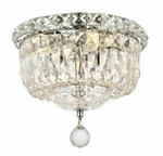 Crystal Chandelier Flush Mount Ceiling 4 Light Fixture Hallway Bathroom Bedroom. Fixed Price $245.41.
