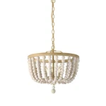 Dainolite BGT-163P Bridget Light 16"W Pendant White. Fixed Price $340.00.