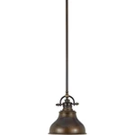 Quoizel ER1508PN Open Box Emery Mini Pendant Palladian Bronze. Fixed Price $110.50.