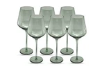 Saludi Original Light Blue Sea Wine Glasses, 16.5OZ (set Of 6) Stemmed Single.... Fixed Price $175.00.