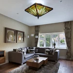 Tiffany Style Chandelier Ceiling Lamp Stained Glass Mission 2-LIGHT Fixture Us. Fixed Price $94.65.