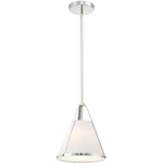 Crystorama FUL-900-PN Fulton Mini Pendant Polished Nickel. Fixed Price $198.40.