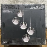 Artika Oracle 5-LIGHT Led Pendant, Chrome Finish, 3000K, 1650 Lumens. Fixed Price $100.00.