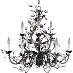 Maxim Lighting Elegante 9-LIGHT Chandelier Oil Rubbed Bronze 2852OI. Fixed Price $848.30.