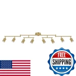 Auquee 8 Track Lighting Fixtures Ceiling Gold Kichen. Fixed Price $144.81.
