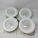 Ecosmart 5/6 In White Led Recessed Trim Downlight 4-PACK Soft. Fixed Price $15.96.
