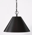 Large Metal Pendant Ceiling Light Black - Threshold Designed With Studio Mcgee. Fixed Price $59.00.
