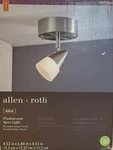 Allen + Roth "aria" Flushmount Led Spot Light - Brushed Nickel W/frosted Glass. Fixed Price $24.99.