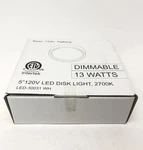Bel Air Intertek Lighting Wilson 5.5 IN.13-WATT White Integrated Led Flush Mount. Fixed Price $28.00.