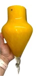 Hampton Bay Yellow Swirl Art Glass Replacement Pendant Light Shade Murano Style. Fixed Price $29.95.