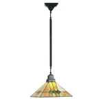 Meyda Lighting 13'SQ Martini Mission Pendant, Ha 59 Flame - 49114. Fixed Price $450.00.
