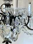 Vintage Schonbek Bagatelle Crystal Chandelier Heirloom Bronze 7 Lights. Fixed Price $1395.00.