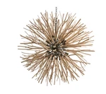 Arteriors Finch 8 Light 43" Wood/natural Iron Chandelier Ceiling. Fixed Price $3635.00.