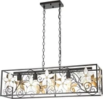 Alice House 35" Dining Room Light Fixture Over Table Brown 821. Fixed Price $71.58.