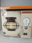 Sylvania 75515 Essex Cage Light Vintage Fixture Led Dimmable Bulb. Fixed Price $36.27.